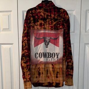 Cowboy k1llah Flannel men’s Lg